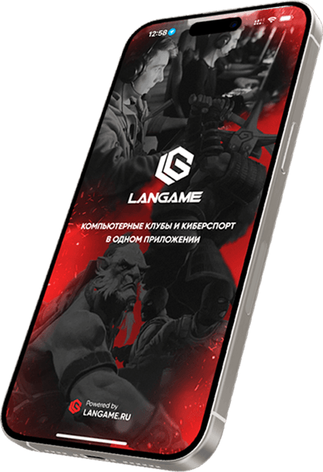 LANGAME — главный экран приложения